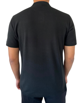 Blanco Polo Shirt Heavy Kwaliteit – Zwart