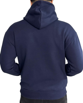 Blanco Hoodie Heavy Kwaliteit – Donkerblauw