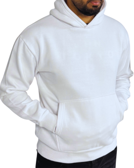 Blanco Hoodie Heavy Kwaliteit – Wit