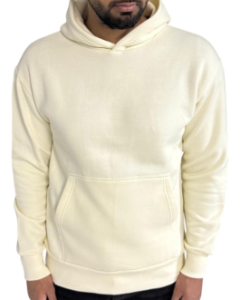 Blanco Hoodie Heavy Kwaliteit – Gebroken Wit