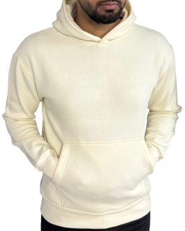 Blanco Hoodie Heavy Kwaliteit – Gebroken Wit